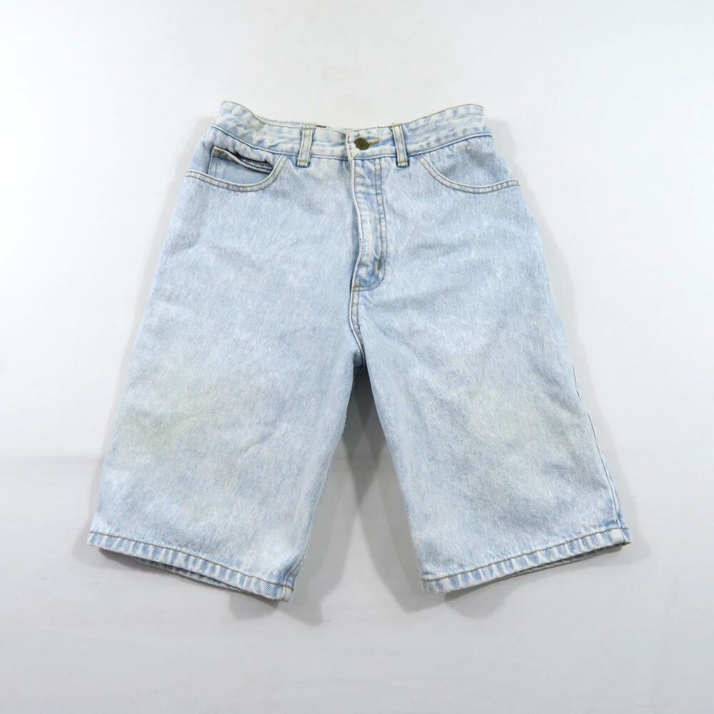 Guess Denim Shorts, Georges Marciano, Light Blue, Sz 29 Measured 28x10 1980s